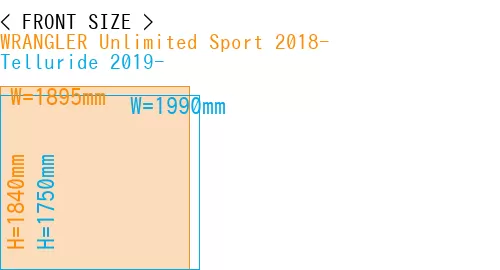 #WRANGLER Unlimited Sport 2018- + Telluride 2019-